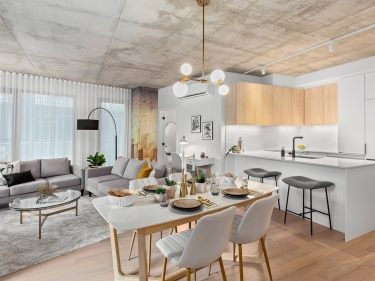 Quartier Gnral - New condos, Condo for sale in Villeray Registering now Move-in ready in Vaudreuil-Dorion