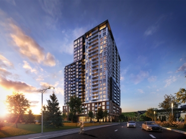 Sir Charles Condominiums - New condos in Bromont with model units in Saint-Laurent: < $300 000