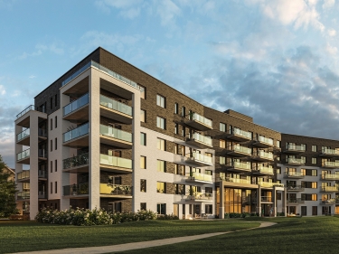 Neolia Condos - New condos in Vaudreuil-Dorion with model units in Rosemont near a train station