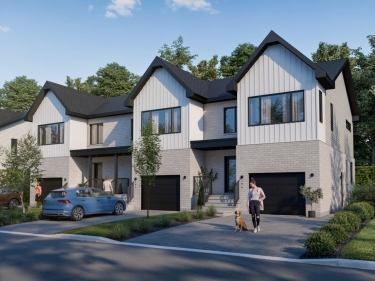 Arion Domaine Nature | Mange - New houses  Saint-Jean-sur-Richelieu with model units Move-in ready Currently building with elevator: 3 bedrooms