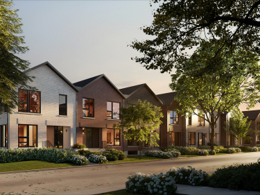Village Lacey Green  | Land and townhouses in Kirkland - New houses in Dorval with pool in Sainte-Barbe