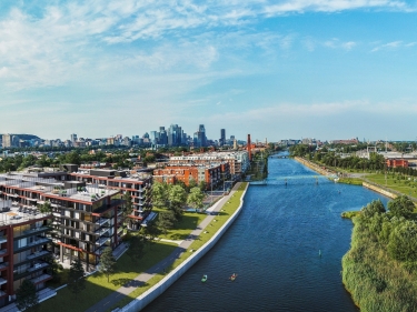House 1 bedroom Saint-Henri (Montreal) | Galdin - Townhouses on the Canal - Important real estate websites