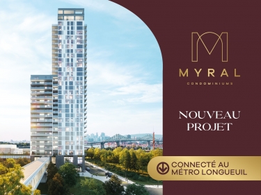 Condo 3 bedrooms Longueuil | Myral Condominiums - Important real estate websites
