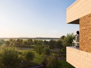Condo 2 bedrooms Mercier (Montreal) | Les Cours Bellerive - Important real estate websites