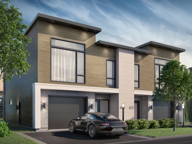 House 2 bedrooms Sainte-Julie | B�acit� Duo - Maisons Unifamiliales Jumel�es - Condo and house models