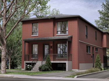 Le 1347 Daniel - New houses in La Prairie with outdoor parking with indoor parking with pool